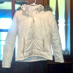 COLUMBIA CREAM WINTER JACKET